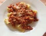 Foto del paso 6 de la receta: Pasta fresca al huevo rellena de carne a la Boloñesa (Exprés)