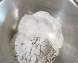A picture of step 1 of Mangalore Banana Buns.