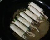 Foto langkah ke 5 dari resep Spring Roll Buncis Enoki (bekal sekolah) 🍢.