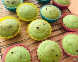Foto langkah ke 6 dari resep Bolu Kukus Pandan Meises.