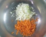 A picture of step 2 of Mix Veg. Chessy Paratha.