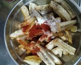 A picture of step 2 of Nendran Banana chips.
