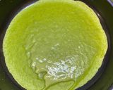Foto del paso 2 de la receta: Panqueques verdes de cilantro 🌱