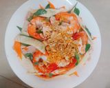 Hình bước làm 4 của món Gỏi sake