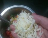 A picture of step 4 of Idli Pizza Disc.