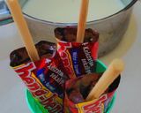 Foto langkah ke 3 dari resep Ice cream stik beng-beng.