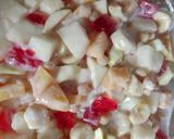A picture of step 5 of Chana Fruit Chat.