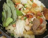 Foto langkah ke 7 dari resep Sayur lodeh bumbu ebi.