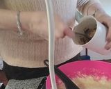 Foto del paso 3 de la receta: Budín marmolado con café y chocolate blanco