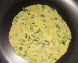 A picture of step 5 of Methi paratha/Thepla.
