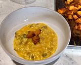 A picture of step 5 of ‘Cheesy’ Vegan Squash Risotto.