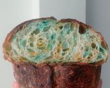 Foto langkah ke 20 dari resep Blue-Orange Sprinkles Sourdough Bread.