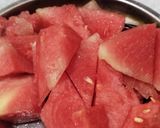 Foto langkah ke 1 dari resep Jus semangka.