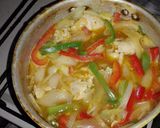 Foto del paso 3 de la receta: Pollo a la cacerola con verduras y fideos