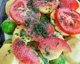 Zöldséges csirke recept fázis 4 fotója
