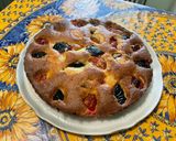 Une image de l'étape 13 de Gâteau aux quetsches, mûres, prunes d’ente et mascarpone.