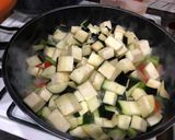 Foto del paso 6 de la receta Bacalao a la plancha con sanfaina