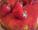Foto del passaggio 5 della ricetta Fluffosa al limone con salsa di fragole