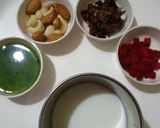 A picture of step 1 of Pan_gulkand milkshake.