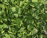 A picture of step 1 of Keema methi.