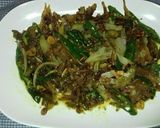 Foto langkah ke 6 dari resep Ikan Asin Sepat Sambal Ijo.