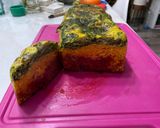 Foto del paso 4 de la receta: Budín tricolor 💚🧡❤️