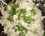 A picture of step 8 of Mushroom risotto.