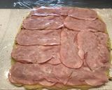 Foto del paso 10 de la receta: Arrollado de papa con jamón y queso