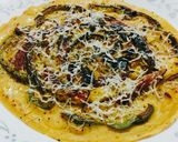 A picture of step 7 of Besan Ka Cheela With Pizza Seasoning.