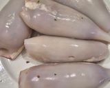 Une image de l'étape 6 de Encornets Farcis au Boeuf et Sauce Tomate.
