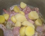 A picture of step 3 of Chicken biryani.