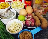 Foto langkah ke 1 dari resep Classic Pad Thai || Bihun/Kwetiau Goreng Thailand.