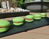 Une image de l'étape 3 de Macarons groseilles Aloès Vera.