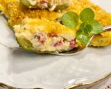 Foto del paso 13 de la receta Calabacín relleno con ricotta y salami