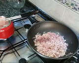 Foto del paso 1 de la receta: Croquetas de bacon y pollo, en crema de velouté