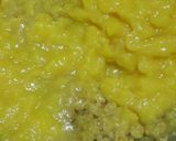 A picture of step 6 of Oat Pongal.