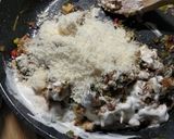 Φωτογραφία βήματος 4 της συνταγής Φωλιές απο φύλλο κρούστας, με Κοτόπουλο, Μπέικον και Τυρί Κρέμα