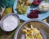 A picture of step 1 of Sago panna.
