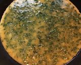A picture of step 5 of Spinach Mushroom Omelette.