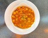 A picture of step 7 of Channa Masala.