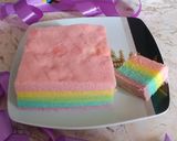 Foto langkah ke 5 dari resep (138) Rainbow Cake Kukus.