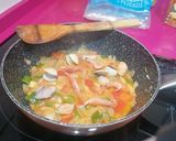 Foto del paso 4 de la receta Fideuá con marisco y merluza