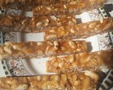 A picture of step 8 of Peanut 🥜 jaggery sticks.