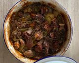 A picture of step 4 of Slow Cooked Lamb & sweet potato pot.