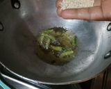 A picture of step 6 of Masala Khandvi.