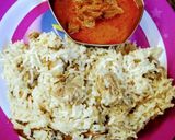 மணமணக்கும் மட்டன் வெள்ளை பிரியாணி(FlavourfulMuttonWhiteBiriyani) ரெசிபி ஸ்டேப் 12 புகைப்படம்