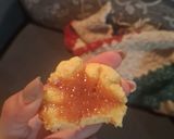 Foto del paso 14 de la receta: Bizcochitos Domingueros Salados de Polenta Rellenos con Dulce de Leche y Dulce de Guayabada