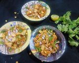 A picture of step 6 of Aloo Chaat.