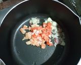 Foto langkah ke 2 dari resep MPASI SALMON Ubi Kentang Brokoli Jamur Santan (Menu lengkap).