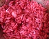 A picture of step 2 of Multi Colour Rice.